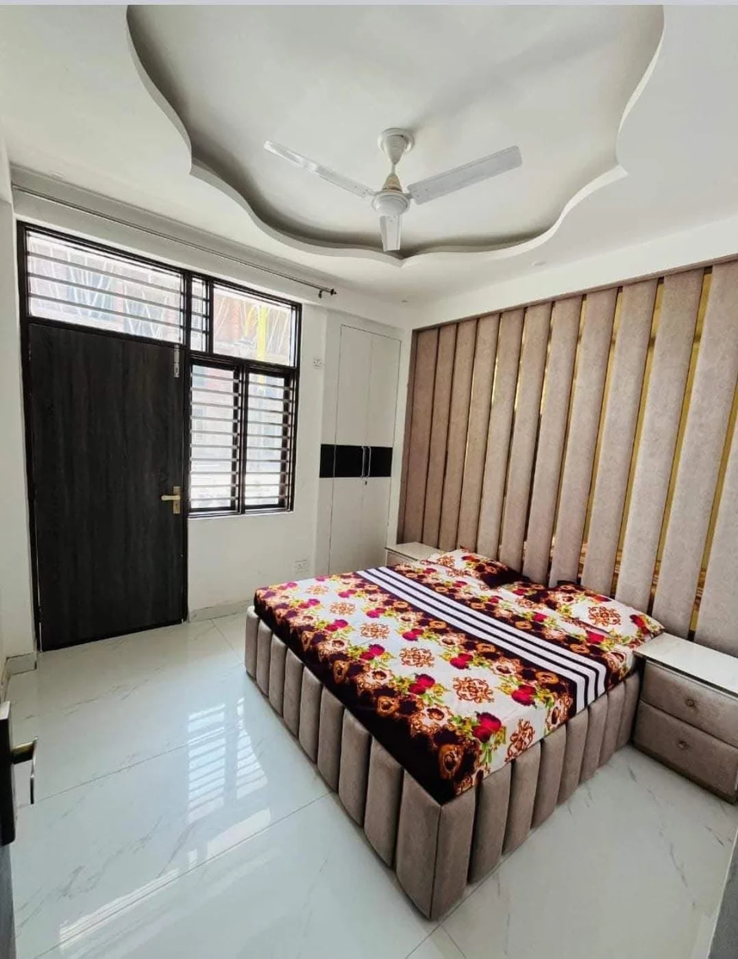 Trehan Vista furnished flat bedroom